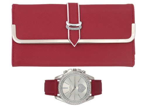 Damen leicht lesbar bunte Uhr passend zur perfekten bunten Geldbörse - ST10038 - Bild 30 von 72
