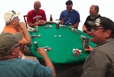 Poker Felt table cover - large table-  MADE TO ORDER - any shape -  FREE SHIP