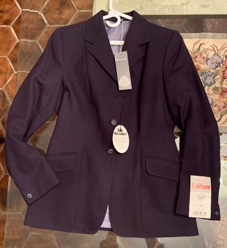 Caldene Riding Hunt Coat Jacket Navy 