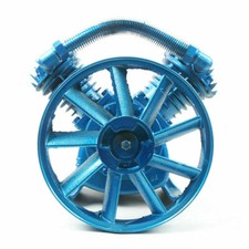 5.5HP 175 PSI Air Compressor Pump Motor Head Double Stage V-Style 2-Cylinder