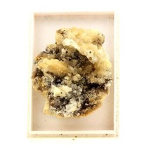 Quarzo, Pirite, Calcite 128.5 Ct. Miage Ghiacciaio, Massiccio Del Monte Bianco,