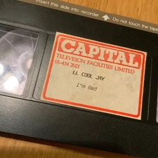 LL Cool J I’m Bad VHS Promo 80s Rap hip Hop OG 1987