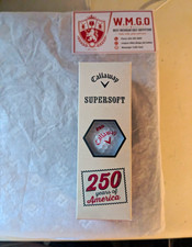 Callaway Supersoft 250th White Golf Balls, Tour Preferred, 250 Years of America