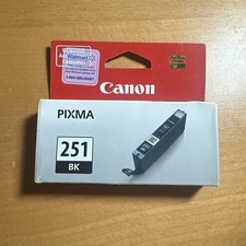 Canon Pixma 251 BK Black Ink Cartridge OEM New Sealed