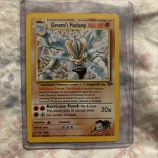 Giovanni's Machamp 6/132 Gym Challenge Holo on eBay