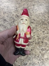 Antique Vtg Santa Christmas 5 Celluloid 1930 s