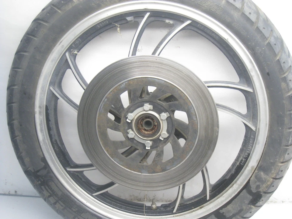 Yamaha XJ550 XJ 550 MAXIM 1981 rueda de tracción delantera con disco de freno Foto 2 de 4