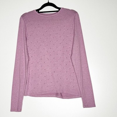 J. Crew CrewCuts Extra Soft Bejeweled Studded Top Girls Size 12-14