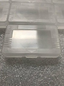 10 GBA Cases Clear Plastic Cartridge Nintendo Game Boy Advance games dust covers