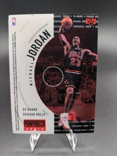 MICHAEL JORDAN 1997-98 UPPER DECK POWERDECK BLACK AUDIO