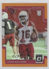 2017 Donruss Optic Rookies Orange Prizm 177/199 Chad Williams #114 fm0