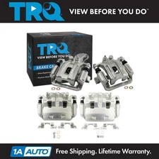 TRQ Brake Caliper Set Fits 2005-2021 Nissan Frontier 2005-2015 Xterra