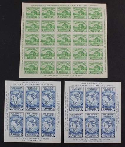 CKStamps: US Stamps Collection Scott#730 735 Unused NH NGAI