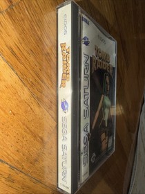 Tomb Raider (Sega Saturn, 1996) Complete CIB w/ Registration - Tested