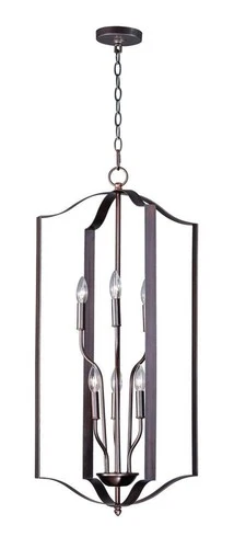 Maxim 10038OI Provident Pendant Ceiling Light, 6-Light 360 Watts, 36"H x 18"W... - Picture 4 of 4