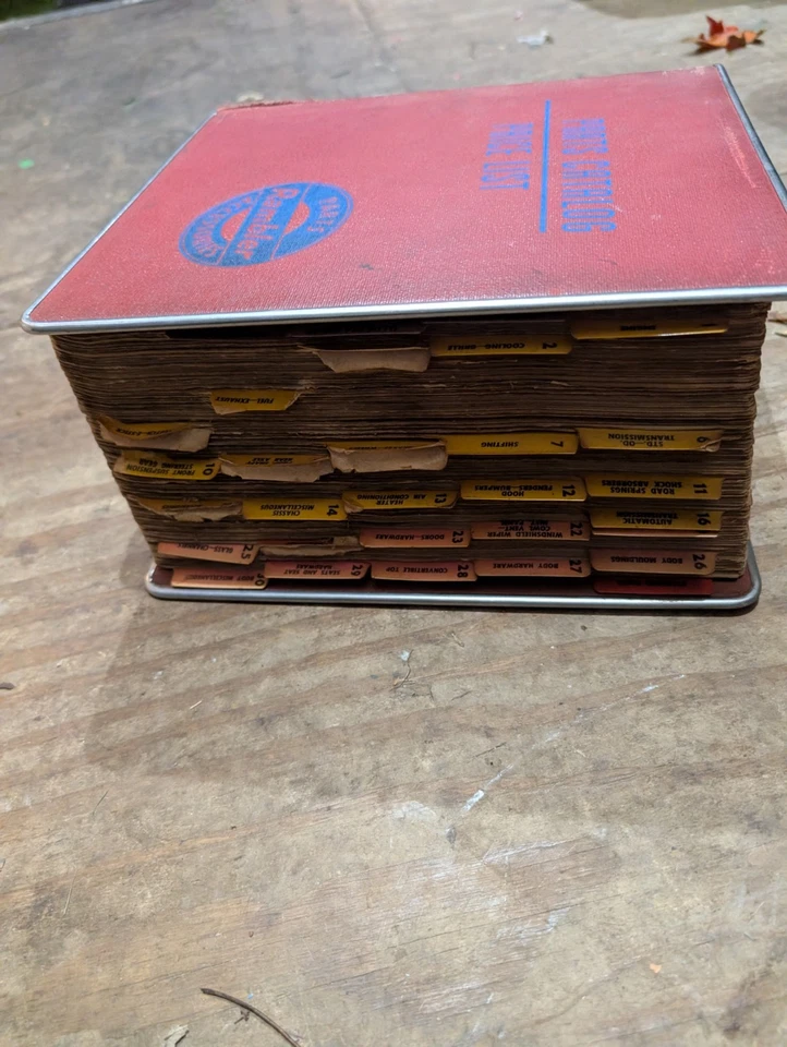 复古 1960 65 AMC RAMBLER 零件配件目录价格清单柜台大号  — 第 2/4 张图片