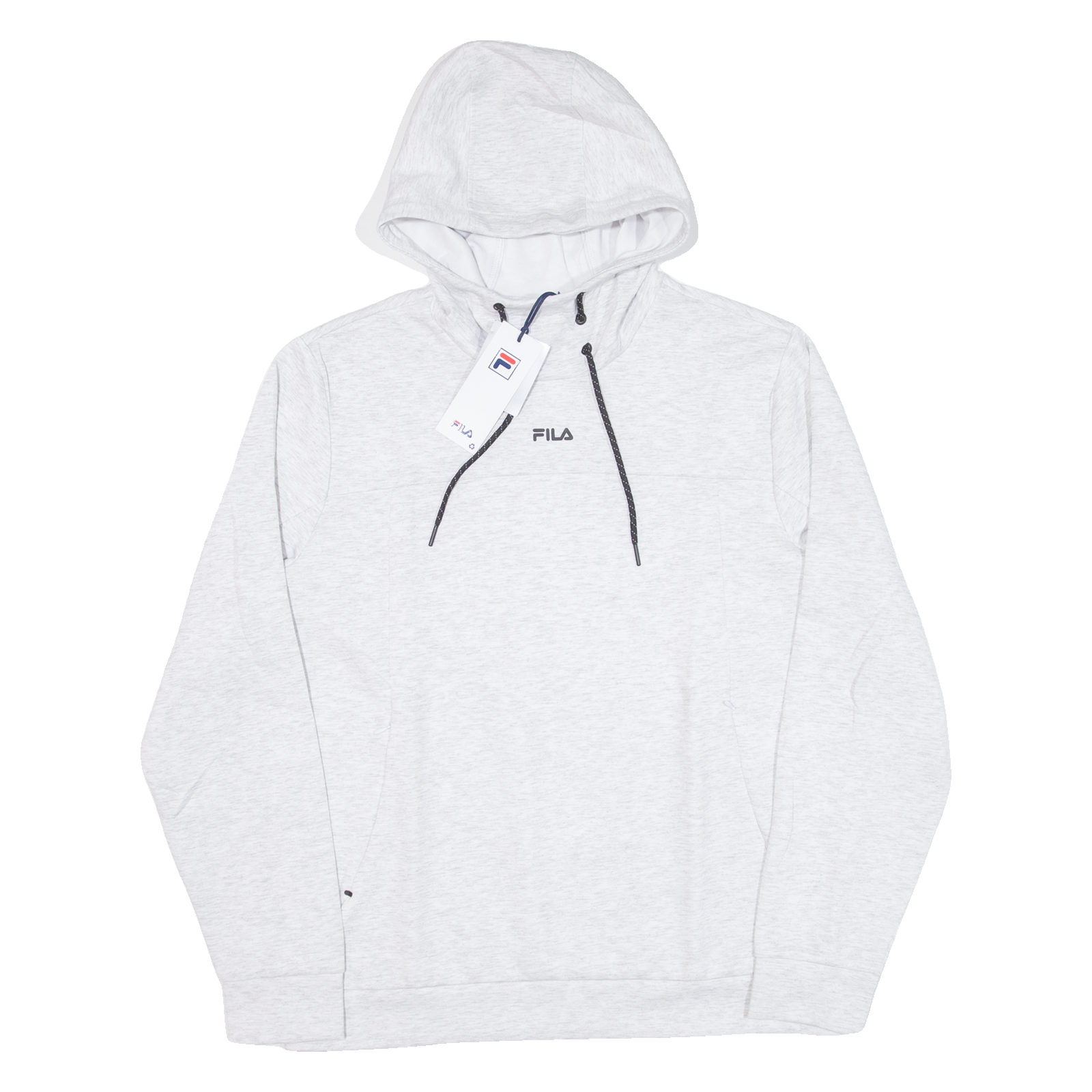 Felpa con cappuccio FILA uomo grigia L