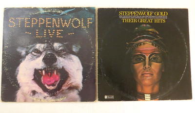 Steppenwolf Gold Their great hits/ Steppenwolf LIVE, 12 '' Vinyl 3xLP