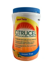 Citrucel Sugar Free Fiber Powder Methylcellulose Orange 32 oz (Exp 12/2026)
