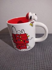 Tasse en céramique Peanuts Snoopy Noël avec lumières de vacances et suspension Snoopy