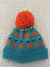 Cat  Jack Baby Striped Multicolor Beanie Size 2T - 5T