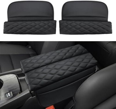 INTGET Car Center Console Armrest Cover for Nissan Rogue Accessories 2... Bundle
