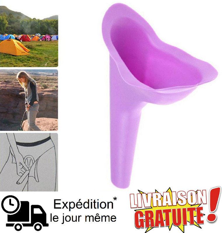 2 Pisse Debout Femme Cadeau Femme Voyage Camping Car Accessoires Urinoir