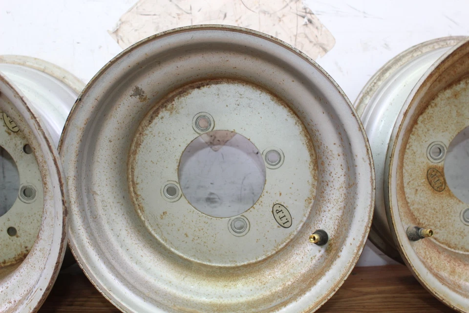 Yamaha Timberwolf 250 1996 llanta delantera y trasera ITP acero 4 piezas Foto 4 de 4