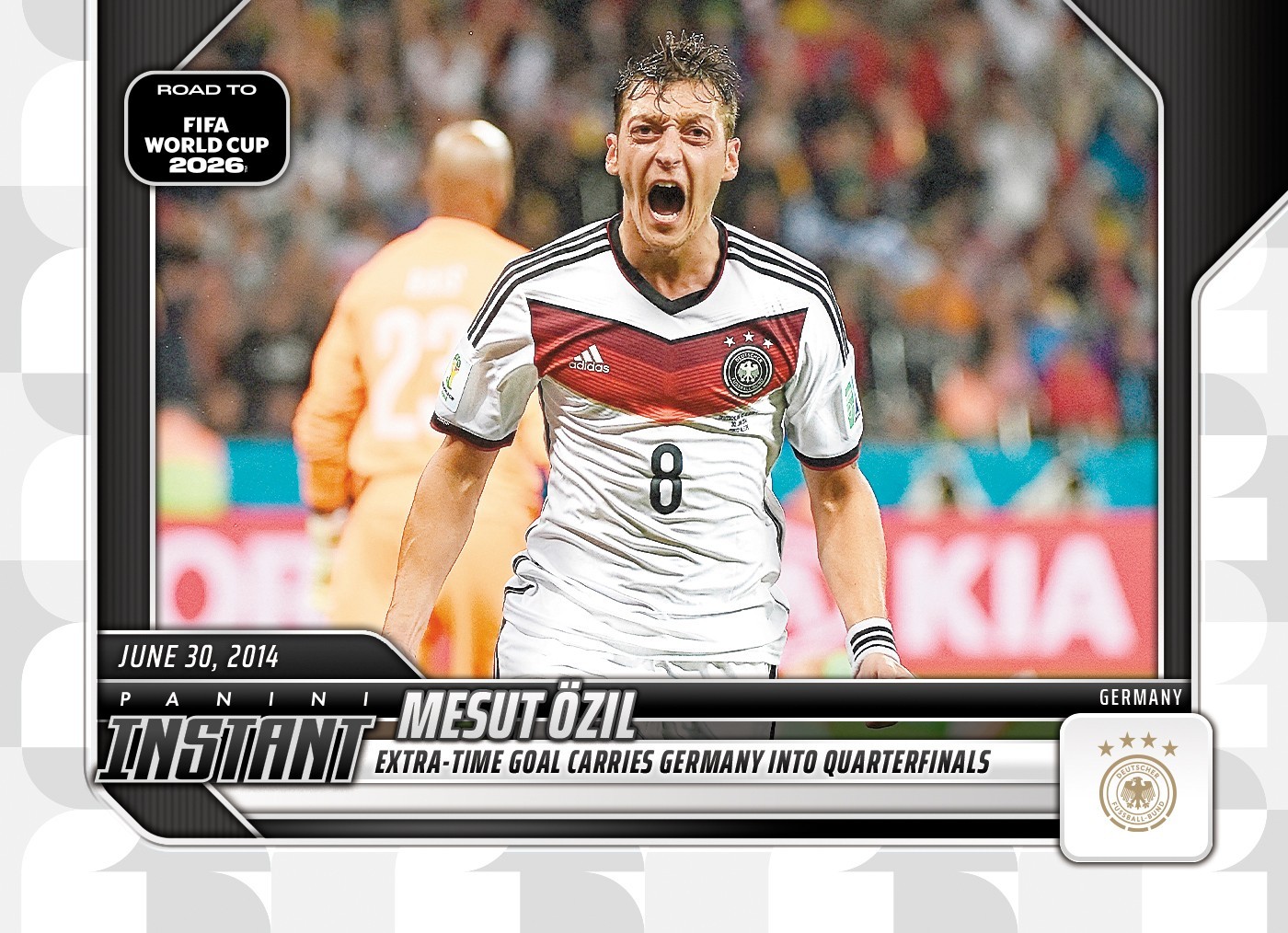 Mesut Ozil 2026 Panini Instant Road To FIFA World Cup #43 Germany Presale