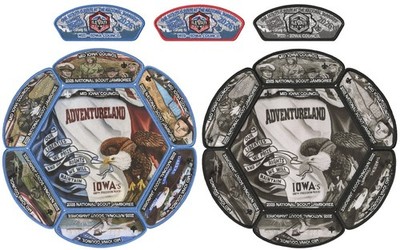 2026 Jamboree Mid-Iowa Council JSP CSP Eagle Boy Scout Patch Badge Set Lot BSA