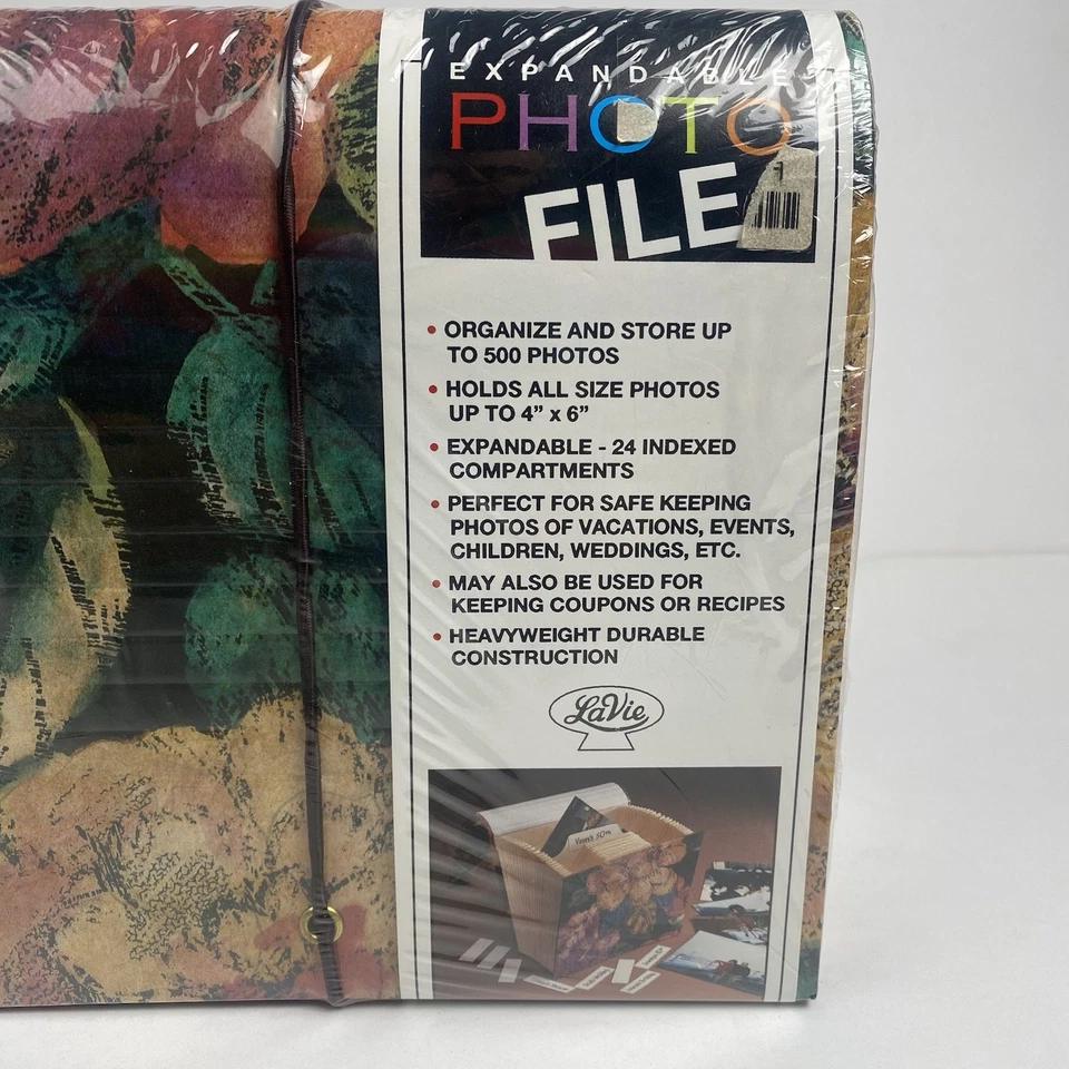 Archivo de fotos expandible LaVie - Hasta 500 fotos hasta 4x6 tamaños de fotos nuevo Foto 2 de 4