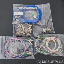 Thorlabs lot of patch fibres and accessories