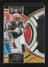 2023 Panini Select #147 Amari Cooper Black and Gold Prizms Die Cuts
