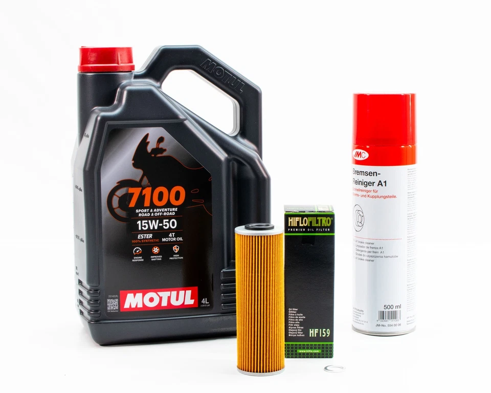 Kit Entretien Vidange pour DUCATI PANIGALE 899 de 2013 à 2015 MOTUL 7100 15W50 4 - Photo 1/1