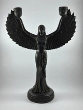 RARE ANCIENT EGYPTIAN ANTIQUE Winged Statue Large for Goddess Isis Egypt BC
