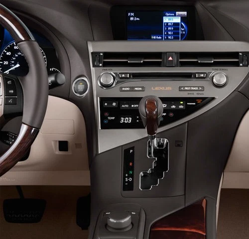 Lexus GS350 2009 2010 2011 perilla de cambio moldura de madera cuero genuino Lexus OEM🟠 Foto 4 de 4