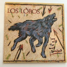 Los Lobos–How Will The Wolf Survive? Vinyl VTG  LP- Slash – 9 25177  EX/EX