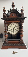 Junghans Vintage German Mantle clock Spares Or Repairs