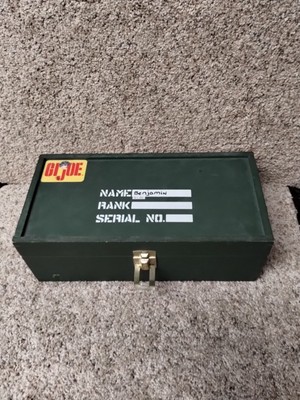 Vintage Gi Joe  accessories and box