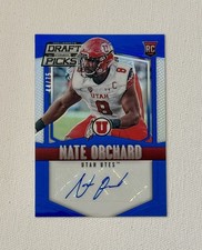 2015 Panini Prizm Collegiate DP Nate Orchard #227 Blue /75 RC AUTO Autograph SP