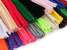 20 St&uuml;ck Pfeifenreiniger &oslash; 6 mm 30 cm Basteldraht Chenille Floristik Basteln