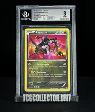 Pokemon Karte Shiny Rayquaza Hoheit der Drachen 128/124 Secret Rare BGS PSA 8 🔥