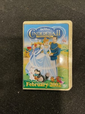 Disney Cinderella II 2 Dreams Come True February 2002 DVD Pin 10088 Vtg Movie