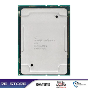 CPU Intel Xeon Gold 6138 Processore LGA3647 Componente Hardware 125W