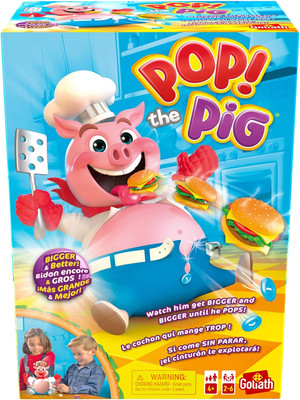 Pop The Pig: Noch größer und besser! | Goliath Spiele | Kinderspiele | für 2-6 Spiele