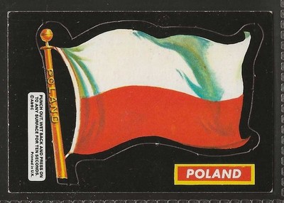 A&BC-FLAGS (CUT-OUTS) 1971-#54- POLAND