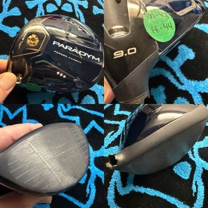 Tour Issue TC Serial Left Handed Driver 9* Paradym Triple Diamond Head Lefty LH