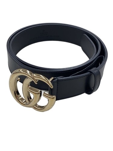GUCCI Belt/-/BLK/plain/men's/625839