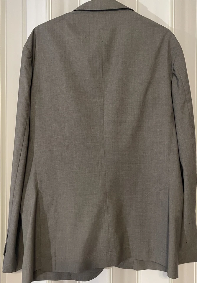 Brunello Cucinelli Wool Deconstructed Blazer Jacket IT•54 US•44R *READ Descipt. - Image 2 of 4
