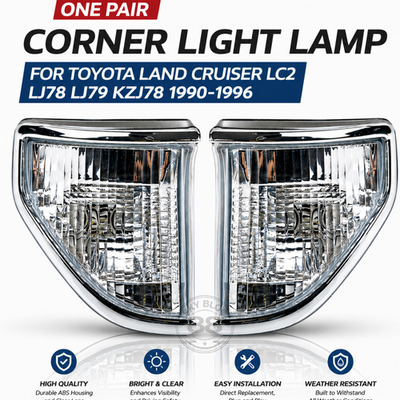 New Pair Corner Light Lamp For Toyota Land Cruiser LC2 LJ78 LJ79